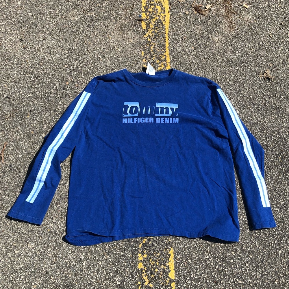 Vintage 90s Tommy Hilfiger Long Sleeve T Shirt